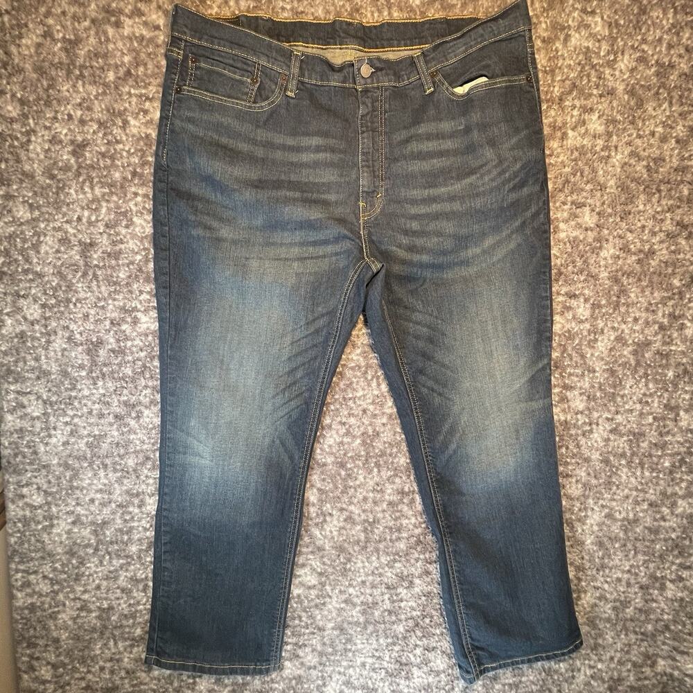 Levi’s 541 Jeans Men’s 44x27 Waterless Blue Dark Wash Denim Taper Red Tab